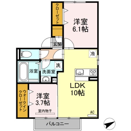 フォルトゥーナYの物件間取画像